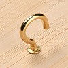 12-Slot Bamboo L-Shaped Necklace Organizer Display Stands with Imitation Leather Mat NDIS-F005-01B-3