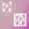 PET Hollow Out Drawing Painting Stencils DIY-WH0391-0115-2