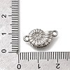 304 Stainless Steel Connector Charms STAS-C119-03P-3