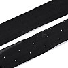 Single Face Printed Polyester & Acrylic Satin Ribbon SRIB-T009-06B-2
