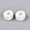 Opaque Acrylic European Beads OACR-M027-01O-06-2