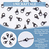Unicraftale 40Pcs 304 Stainless Steel Lobster Claw Clasps STAS-UN0050-15-5