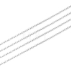 925 Sterling Silver Cable Chain STER-WH0011-04S-1
