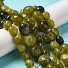 Natural Chinese Jade Beads Strands G-A247-08-5