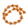 Transparent Glass Enamel Beads LAMP-S070-05B-2