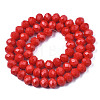 Electroplate Glass Beads Strands LS-EGLA-A044-P3mm-A22-3