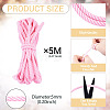 5M Polyester Twisted Round Cord OCOR-TA0003-90A-4