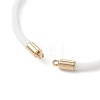 3MM Round Nylon Twisted Cord Slider Bracelet Making AJEW-JB01467-01-2