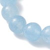 3Pcs Natural Mixed Gemstone Beads Stretch Bracelets Set for Women BJEW-JB12927-5