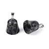 Natural Labradorite Pendants G-N349-15P-02-2
