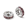 304 Stainless Steel Rhinestone Spacer Beads RB-CBA18B7-01P-01-2