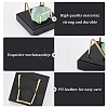 Square PU Leather Mineral Crystal Display Stands AJEW-WH0342-65B-4