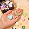 Opaque & Transparent Resin Cabochons RESI-CJ0002-44-4