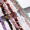 Natural & Synthetic Mixed Gemstone Beads Strands G-T143-33M-1