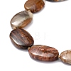 Natural Petrified Wood Beads Strands G-C069-05-3