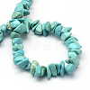 Synthetic Green Turquoise Stone Bead Strands X-G-R192-B23-1-2