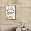 Tinplate Sign Poster AJEW-WH0157-452-5