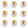 10Pcs Resin Beads PACR-TA0001-33G-2