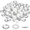 100Pcs Acrylic Rhinestone Cabochons TACR-CY0001-01B-1