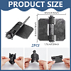 2Pcs Iron Hinge FIND-GA0008-76-2
