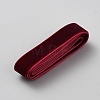 50 Yards Single Face Velvet Ribbon OCOR-WH0109-354B-1