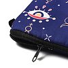 Evil Eye Theme Polyester Cosmetic Pouches ABAG-D009-01K-3