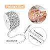 Aluminum Paperclip Chains YS-TAC001-02-3