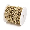 304 Stainless Steel Textured Rope Chains CHS-C022-03G-2