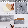 2Pcs 2 Styles Self-Adhesive XPE Grain Contact Paper DIY-CP0012-20D-5