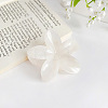 Candy Color Flower Plastic Claw Hair Clips PW-WG0066C-06-1