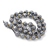 Terahertz Stone Round Beads Strands G-R002-01C-1