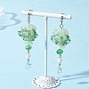 3 Pairs Jellyfish 304 Stainless Steel Shell Pearl Dangle Stud Earrings EJEW-TA00773-3