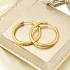 PVD Vacuum Plating 304 Stainless Steel Huggie Hoop Earrings for Women EJEW-F280-07H-G-3