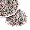 Picasso Glass Seed Beads GL-N001-02F-1