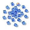 100Pcs Transparent Electroplate Glass Beads GLAA-K064-08A-AB03-1