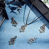 180Pcs 3 Style Punk Alloy Pendants FIND-FH0001-23-2