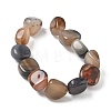 Natural Agate Beads Strands G-H295-D01-16-5