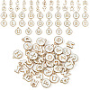 2Bags 2 Styles Initial Letter A~Z Alphabet Enamel Charms ENAM-TA0003-68-1