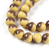 Baking Paint Glass Beads X1-DGLA-N012-8mm-09-3