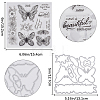 1Pc PVC Plastic Clear Stamps DIY-CP0008-79A-2