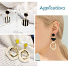 20Pcs 10 Style Alloy Enamel Stud Earring Findings FIND-EL0001-03-16