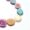 Natural Druzy Quartz Crystal Beads Strands G-F582-A05-3