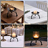 Iron Candle Holder AJEW-WH0077-166-7