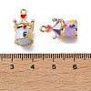 Alloy Enamel Pendants FIND-Z117-05G-4