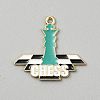 Alloy Enamel Pendants ENAM-WH20012-02G-14-1