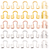 120Pcs 5 Colors Brass Wire Guardian KK-BBC0028-57B-1