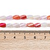 Electroplate Glass Beads Strands EGLA-P065-01A-08-2