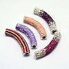 Polymer Clay Pave Rhinestone Beads RB-D048-02-1