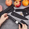 13Pcs 7 Style Plastic Kitchen Knife Protective Cover AJEW-CA0002-70-3