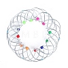 Metal Mandala Flower Basket Toy PW-WG99921-02-1